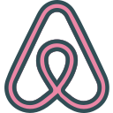 airbnb, brand, logo, network, social