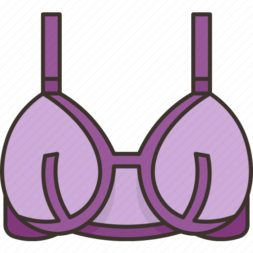 Bra, sheer, lingerie, adjustable, straps icon - Download on Iconfinder