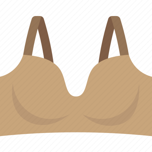 Bra, wireless, seamless, lingerie, woman icon - Download on Iconfinder