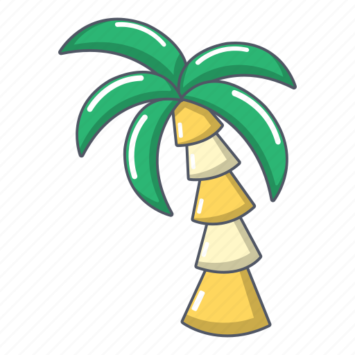 Cartoon, coconut, object, palm, plant, summer, tropical icon - Download on Iconfinder