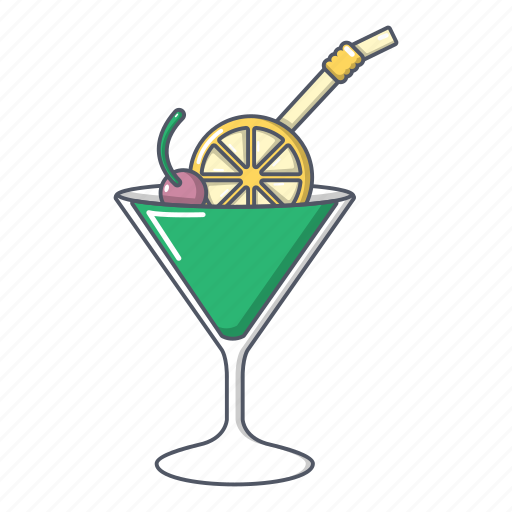 Alcohol, bar, cartoon, cocktail, drink, glass, object icon - Download on Iconfinder