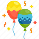balloon, celebration, decoration, fan, fun, holiday, party