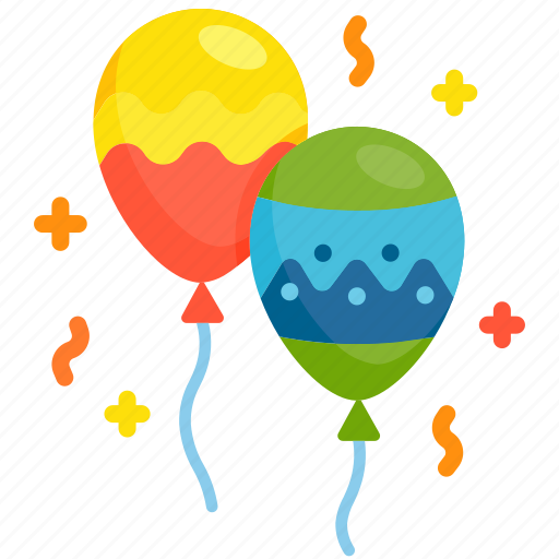Balloon, celebration, decoration, fan, fun, holiday, party icon - Download on Iconfinder