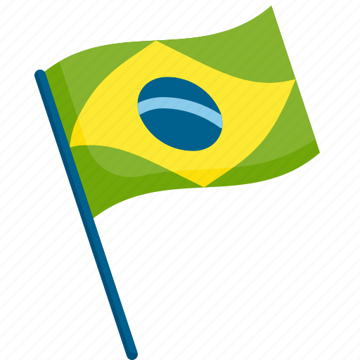 Brazil, brazilian, country, flag, national, patriotic, state icon - Download on Iconfinder