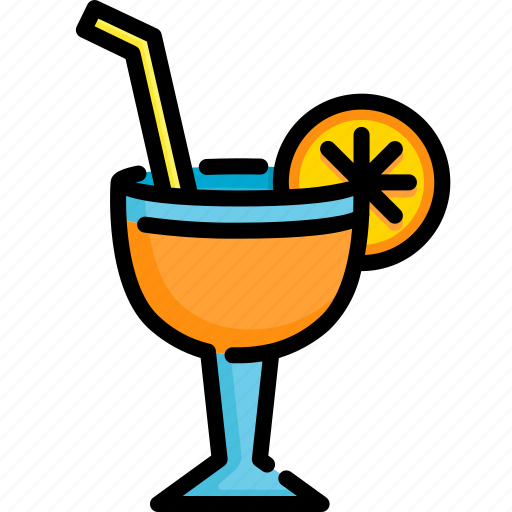 Beverage, drink, fresh, fruit, glass, juice, orange icon - Download on Iconfinder