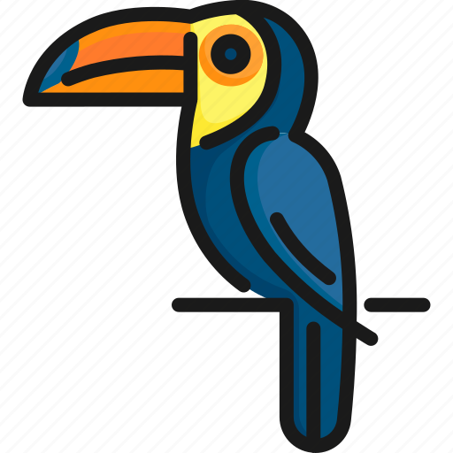 Animal, bird, brazil, nature, parrot, tropical, wildlife icon - Download on Iconfinder