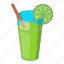 caipirinha, cocktail, drink, glass 