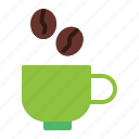 coffee, cup, beans, brazilian