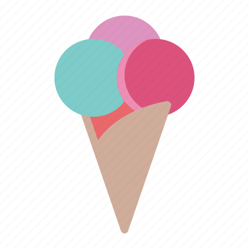 Cone, ice, cream icon - Download on Iconfinder on Iconfinder