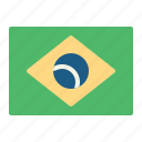 flag, brazil, official, country