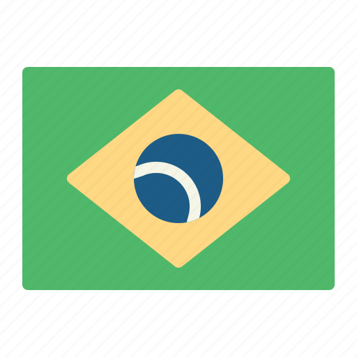 Flag, brazil, official, country icon - Download on Iconfinder