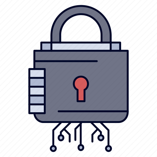 Cyber, lock, protection, secure, security icon - Download on Iconfinder