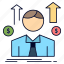 avatar, business, employee, man, sales 
