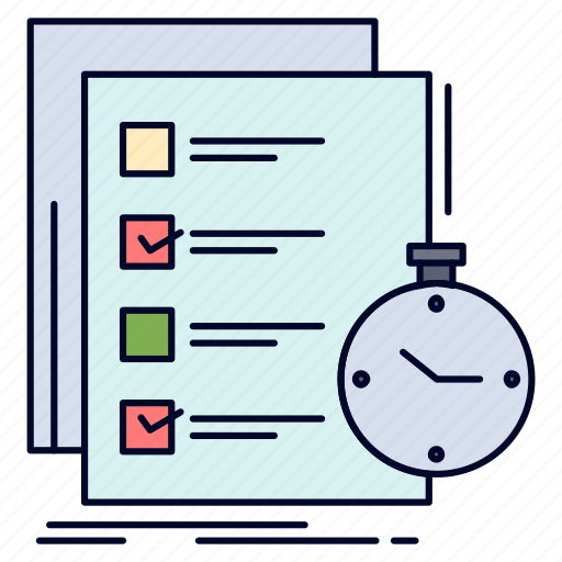 Check, list, task, time, todo icon - Download on Iconfinder