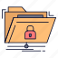 encryption, files, folder, network, secure 