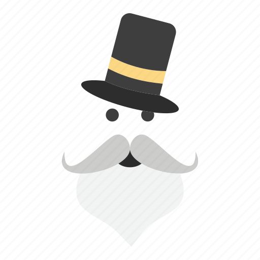 Clause, hat, hipster, moustache, movember, santa icon - Download on Iconfinder