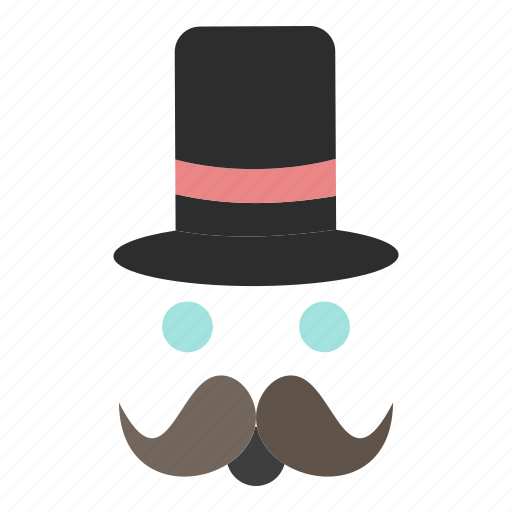 Clause, hat, hipster, moustache, movember, santa icon - Download on Iconfinder