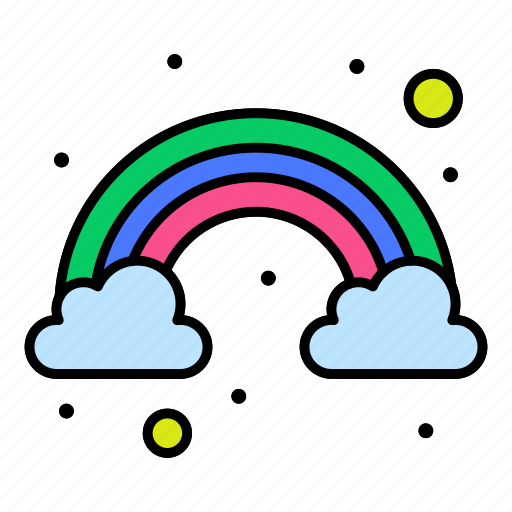 Cloud, color, rainbow icon - Download on Iconfinder