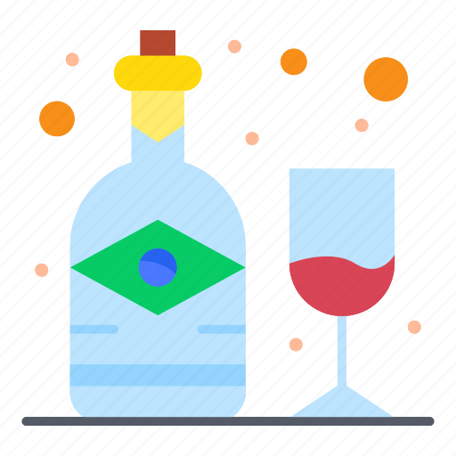 Alcohol, bottle, glass, wine icon - Download on Iconfinder
