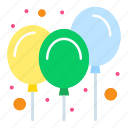 air, balloons, carnival, decoration