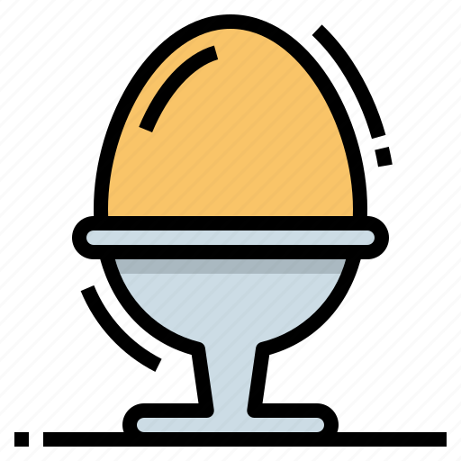 Boiled, breakfast, egg, food icon - Download on Iconfinder