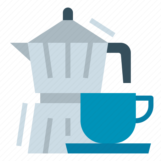 Breakfast, coffee, italian, maker icon - Download on Iconfinder