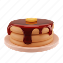 pancake, cake, breakfast, bakery, food, sweet, dessert, meal, pancakes 