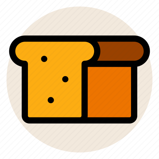 Bakery, bread, breakfast, toast bread, wholegrain icon - Download on Iconfinder