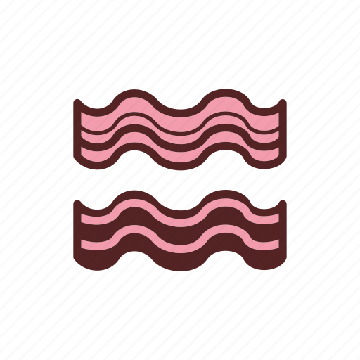 Bacon, breakfast, food, fried icon - Download on Iconfinder