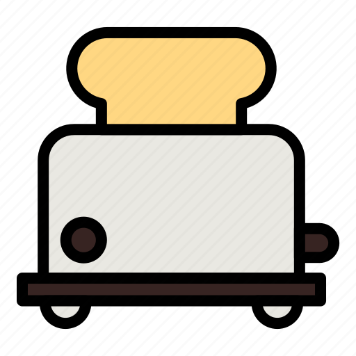 Bread, breakfast, carbohydrates, snacks, toast icon - Download on Iconfinder