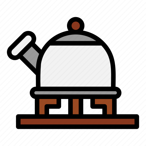 Coffee, heater, hot, stove, teapot, water icon - Download on Iconfinder