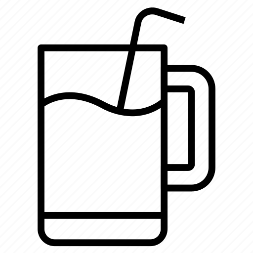 Soft, drink, straw, glass icon - Download on Iconfinder