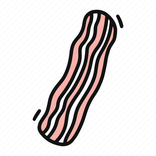 Bacon, breakfast, cooking, cute, drink, eat, food icon - Download on Iconfinder