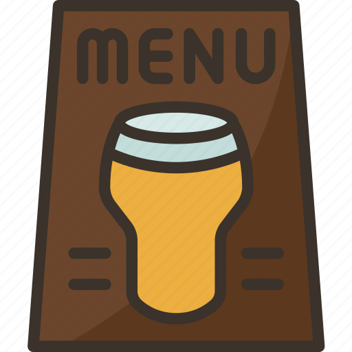 Beer, menu, alcohol, drink, restaurant icon - Download on Iconfinder