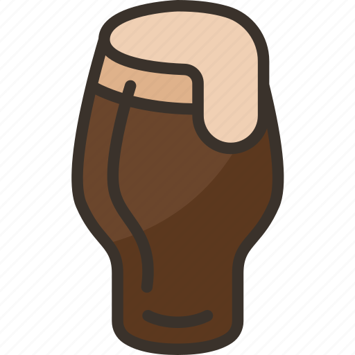 Stout, beer, dark, milk, fermented icon - Download on Iconfinder