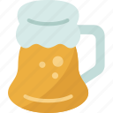 beer, mug, glass, cold, bar