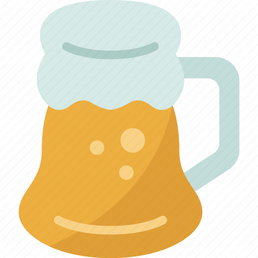 Beer, mug, glass, cold, bar icon - Download on Iconfinder