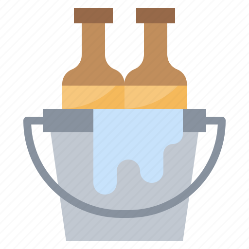 Alcohol, bar, beer, bottles, bucket icon - Download on Iconfinder