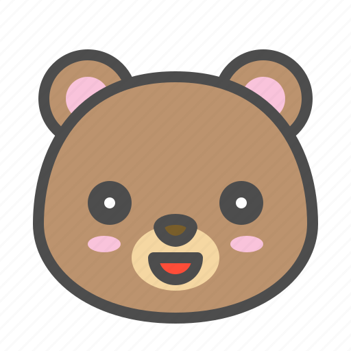Avatar, bear, cute, face, smile icon - Download on Iconfinder
