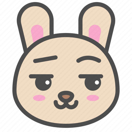 Animal, avatar, bunny, cute, emoji, rabbit icon - Download on Iconfinder