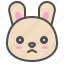 animal, avatar, bored, bunny, cute, emoji, rabbit 
