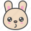 animal, avatar, bunny, cute, emoji, rabbit 