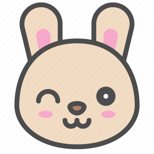 Animal, avatar, bunny, cute, emoji, rabbit icon - Download on Iconfinder