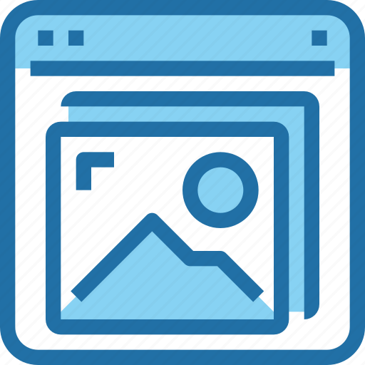 Browser, interface, media, photo, ui, web icon - Download on Iconfinder