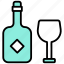 cognac, food and restaurant, glamour, wine bottle, beverage, bottles, alcohol, luxury, wine 