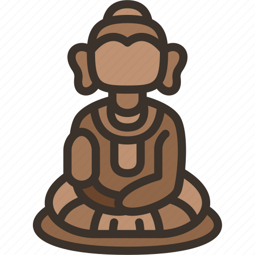 Buddha, statue, buddhism, sacred, temple icon - Download on Iconfinder