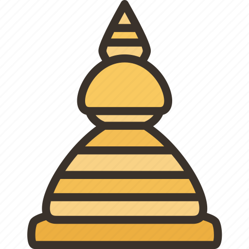 Stupa, pagoda, temple, buddhism, architecture icon - Download on Iconfinder