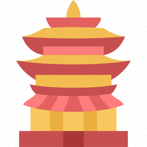 Temple, buddhism, religion, architecture, building icon - Download on Iconfinder