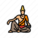 bodhisattva, buddhism, buddha, lotus, meditation, buddhist