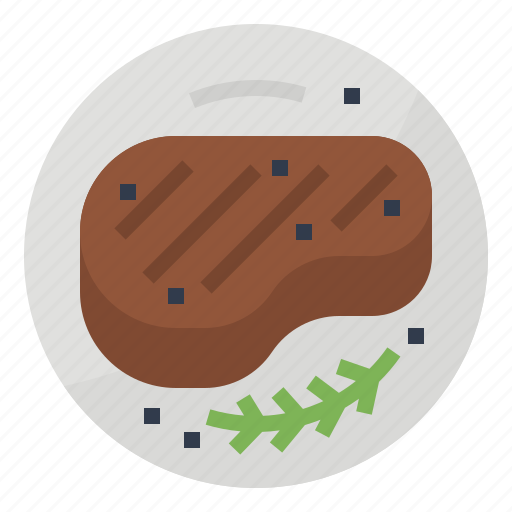 Food, meal, meat, steak icon - Download on Iconfinder